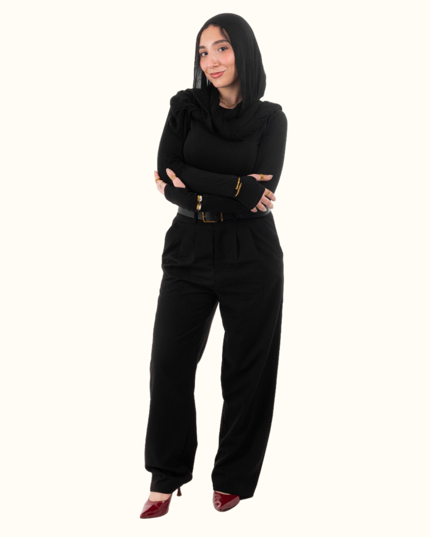 OLDÉ's Black Tailored Pants(Uni Sex)