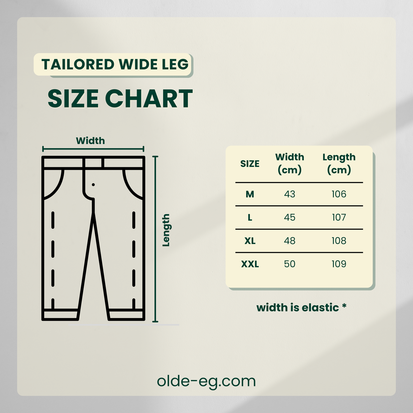 OLDÉ's Black Tailored Pants(Uni Sex)