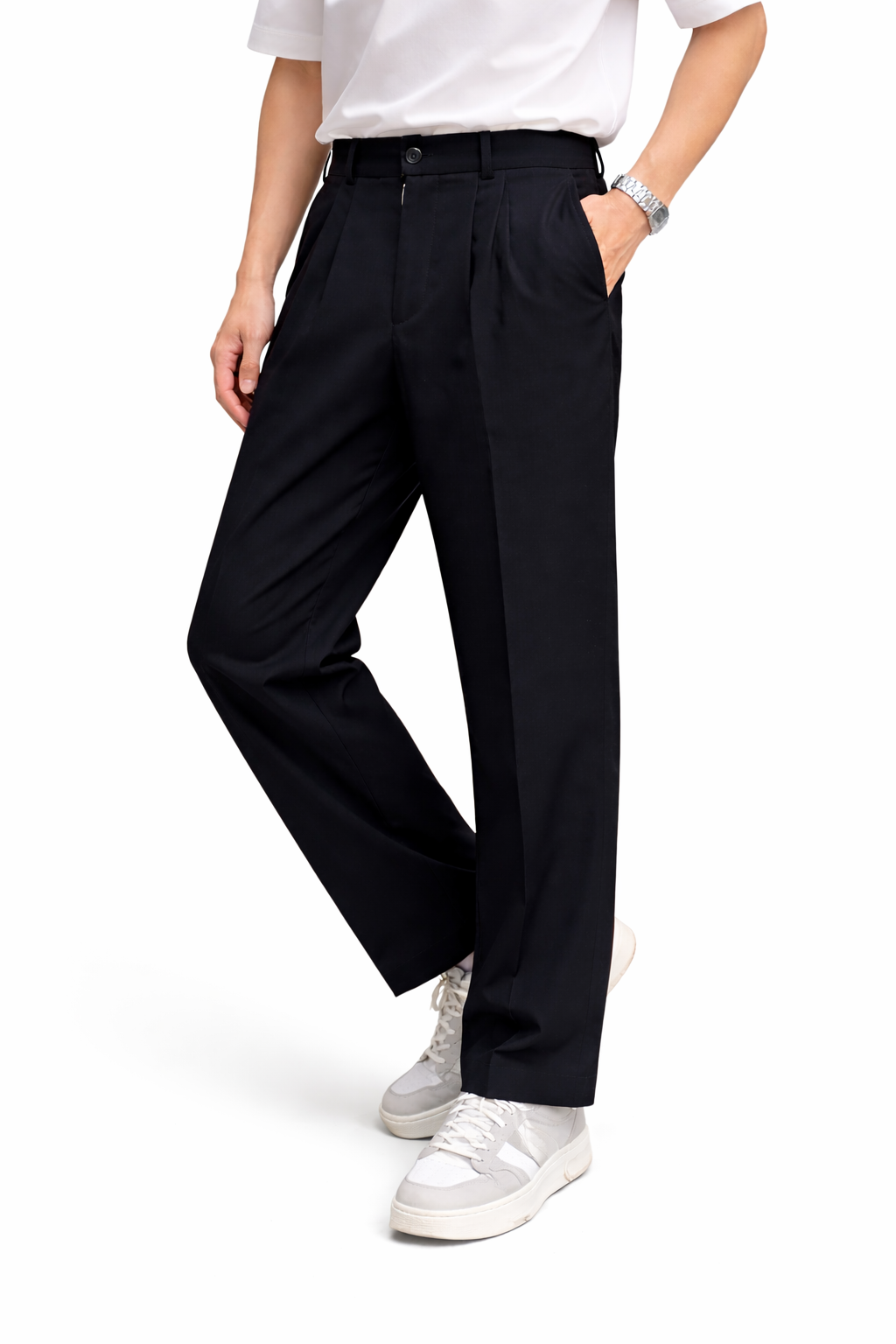 OLDÉ's Black Tailored Pants