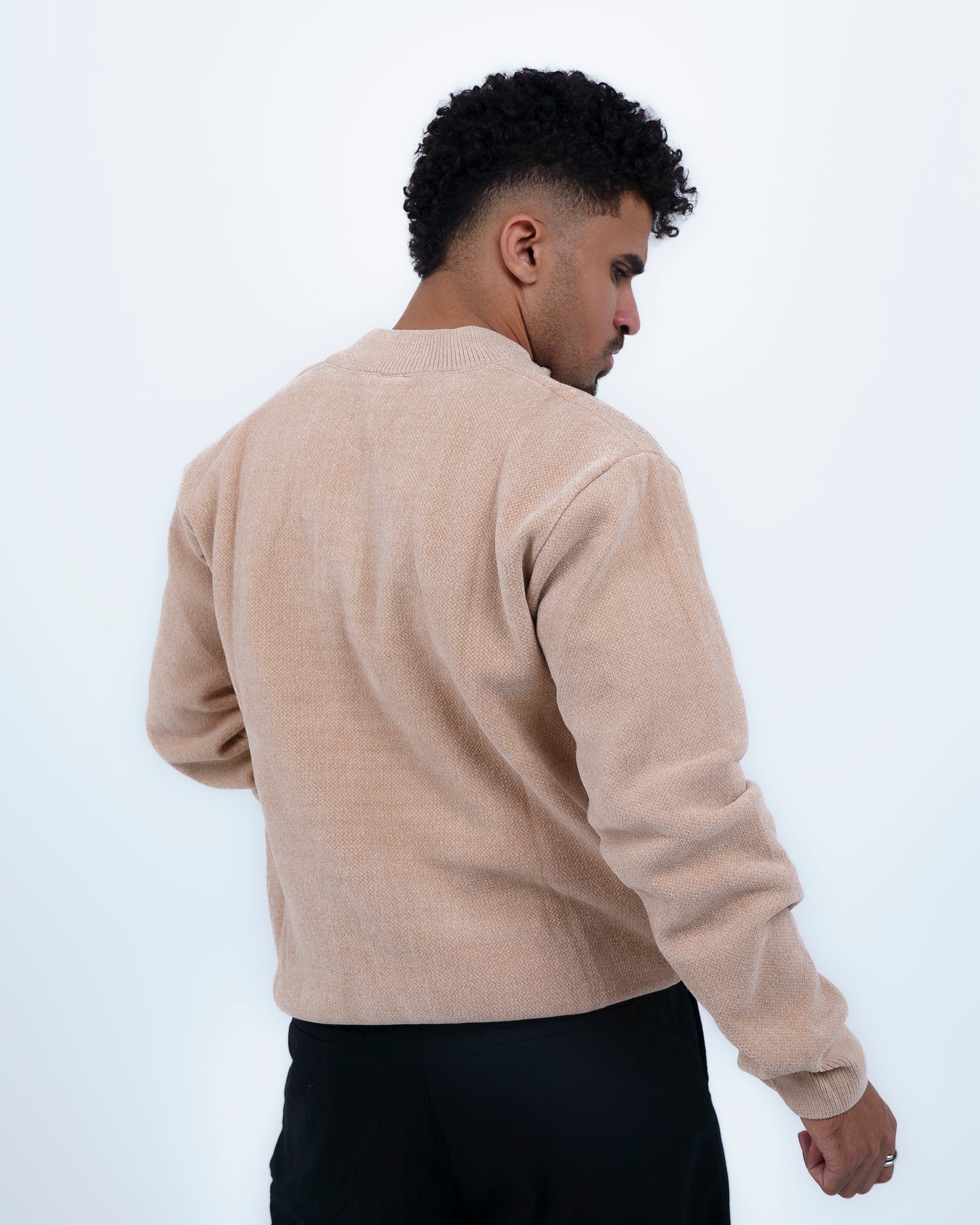 Beige Quarter-Zip