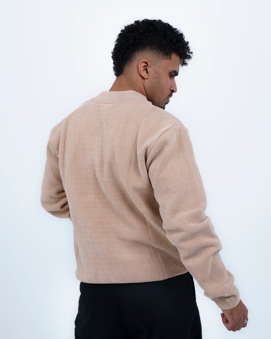 Beige Quarter-Zip