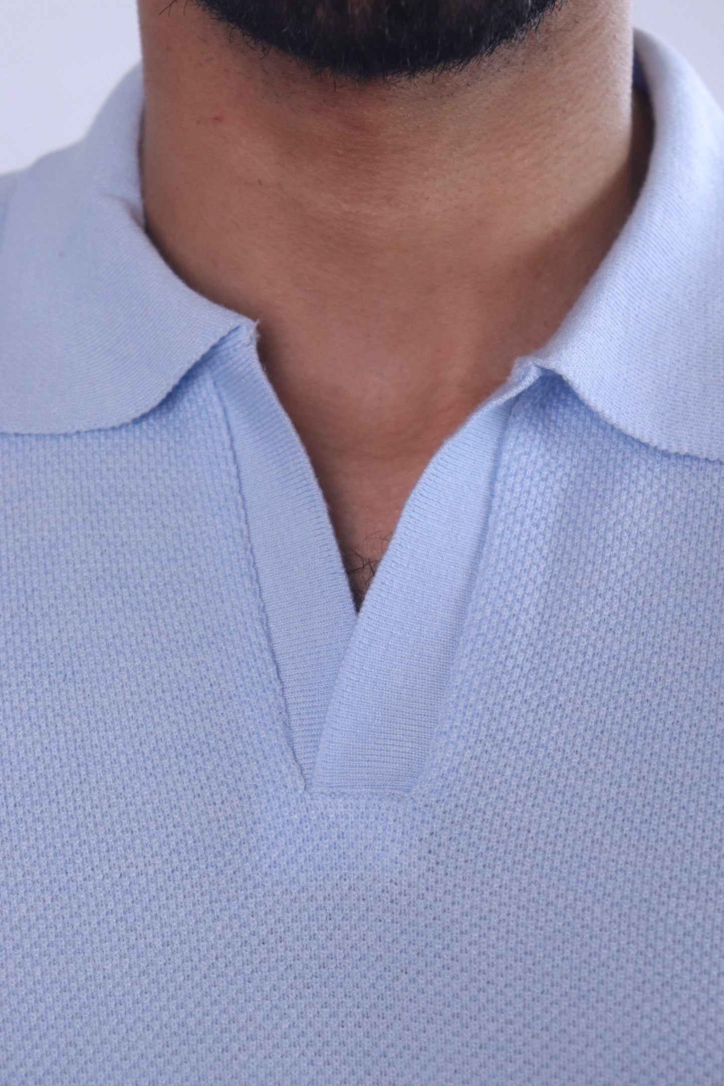 Knitwear V-Neck polo
