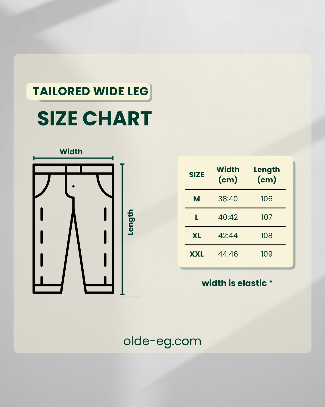 OLDÉ's Black Tailored Pants